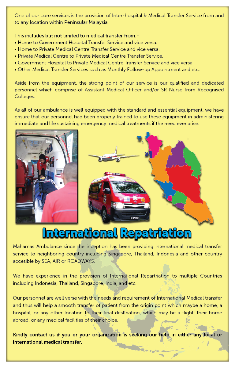 Inter-Hospital & Medical Transfer